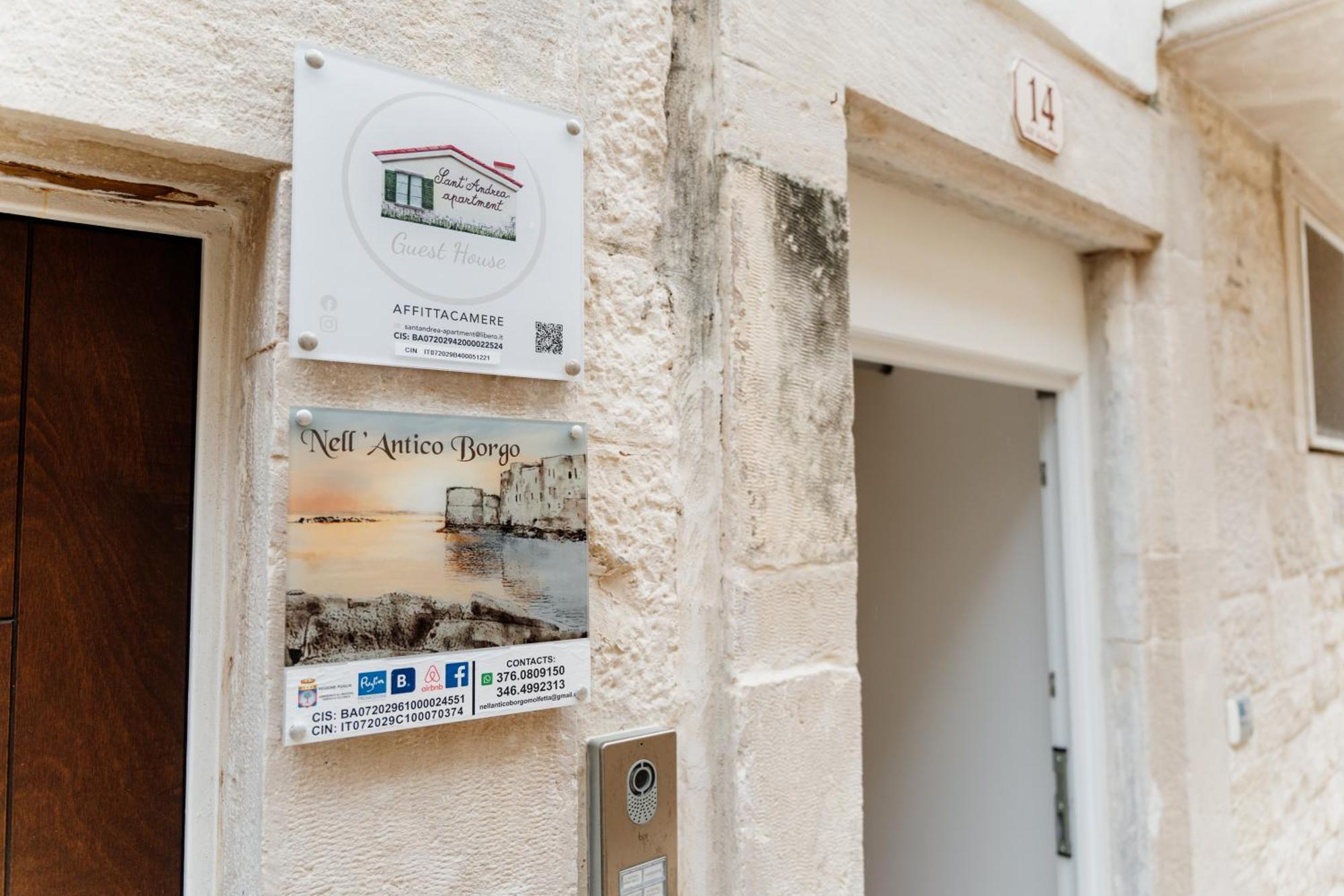 Nell'Antico Borgo B&B Molfetta Exteriör bild