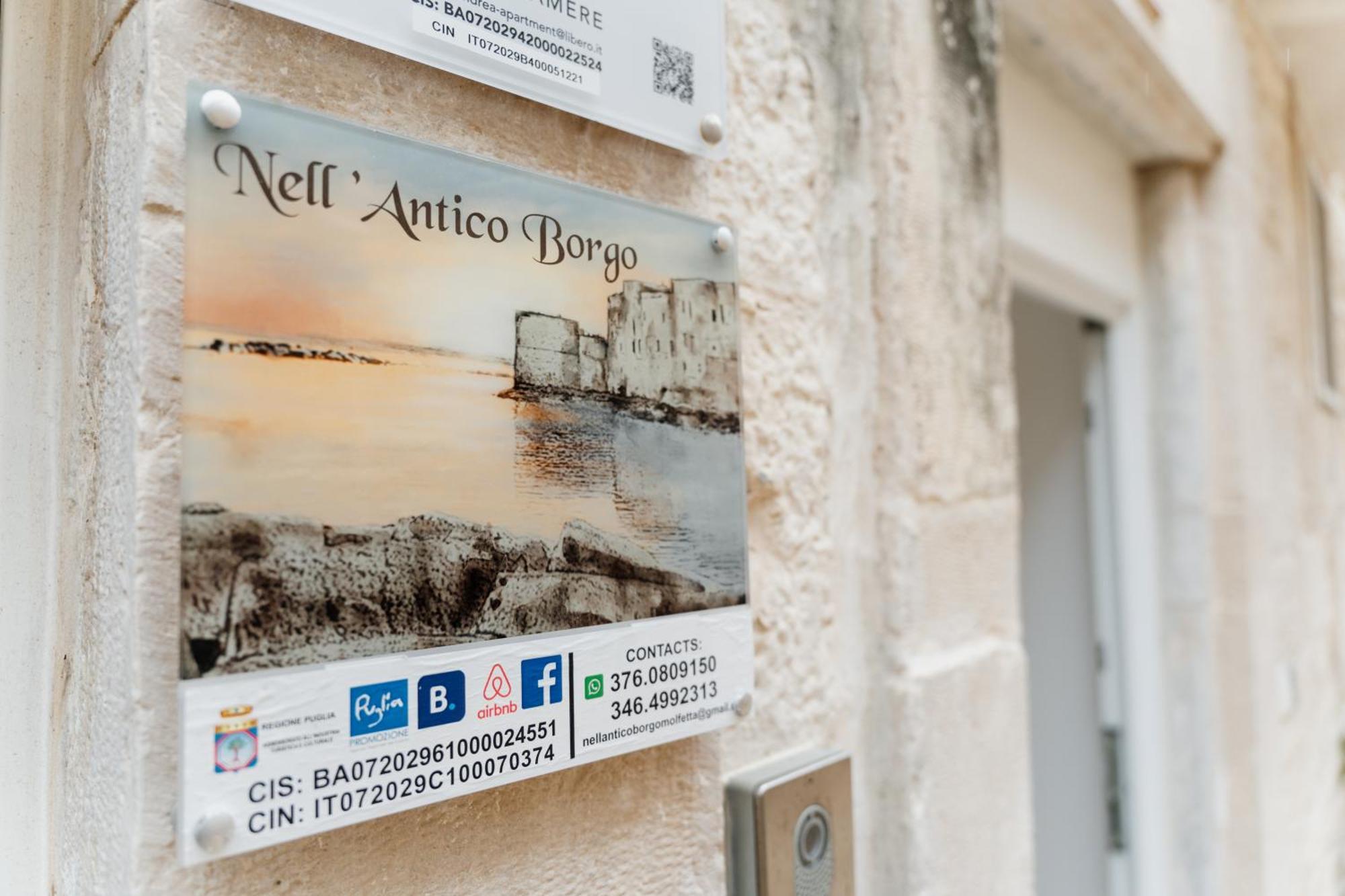 Nell'Antico Borgo B&B Molfetta Exteriör bild